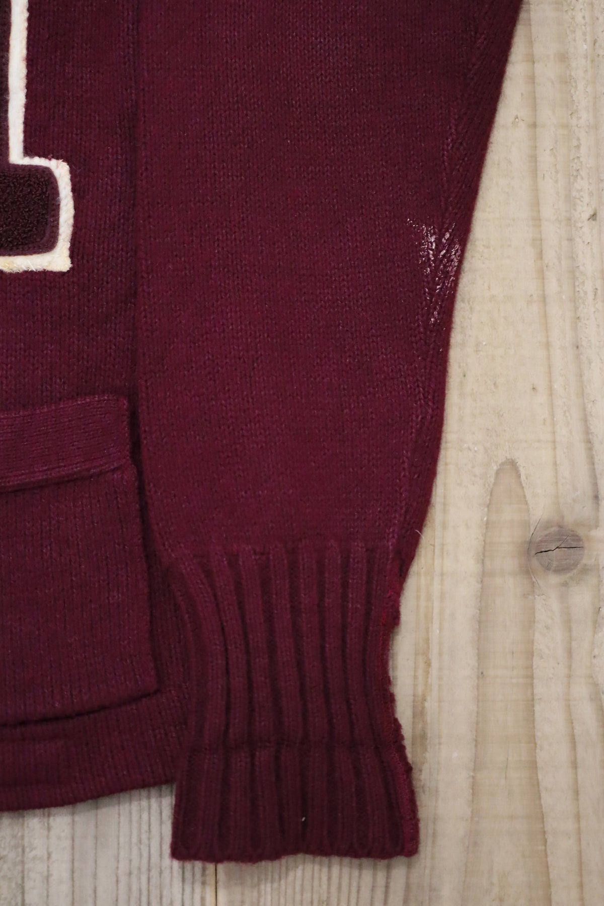 47 / 1960's Vintage EAST-TENN lettered cardigan
