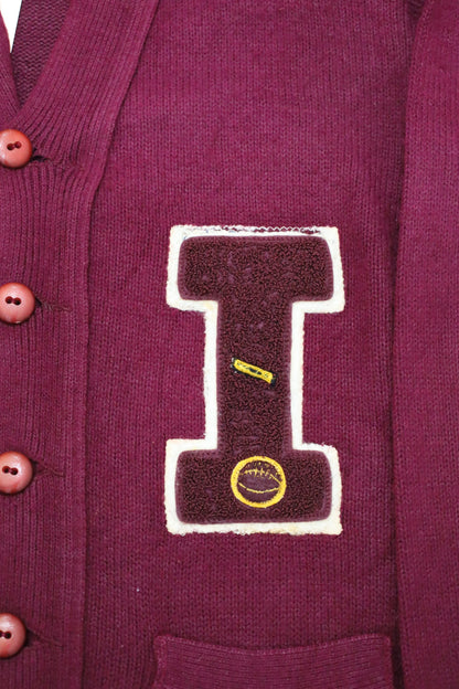 47 / 1960's Vintage EAST-TENN lettered cardigan