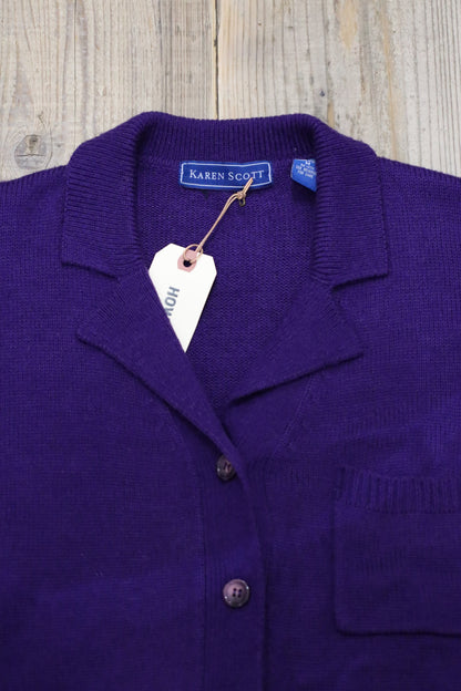 759 / 1990's KAREN SCOTI Acryl×wool cardigan