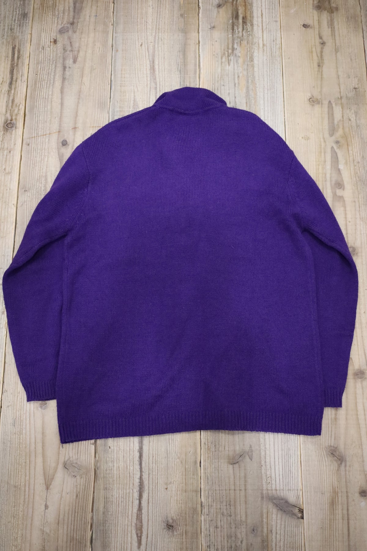 759 / 1990's KAREN SCOTI Acryl×wool cardigan