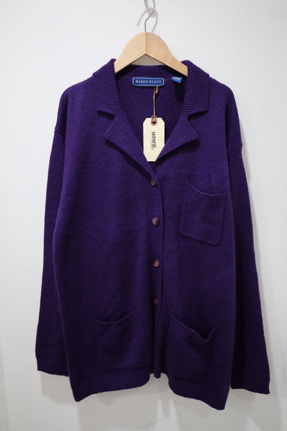 759 / 1990's KAREN SCOTI Acryl×wool cardigan