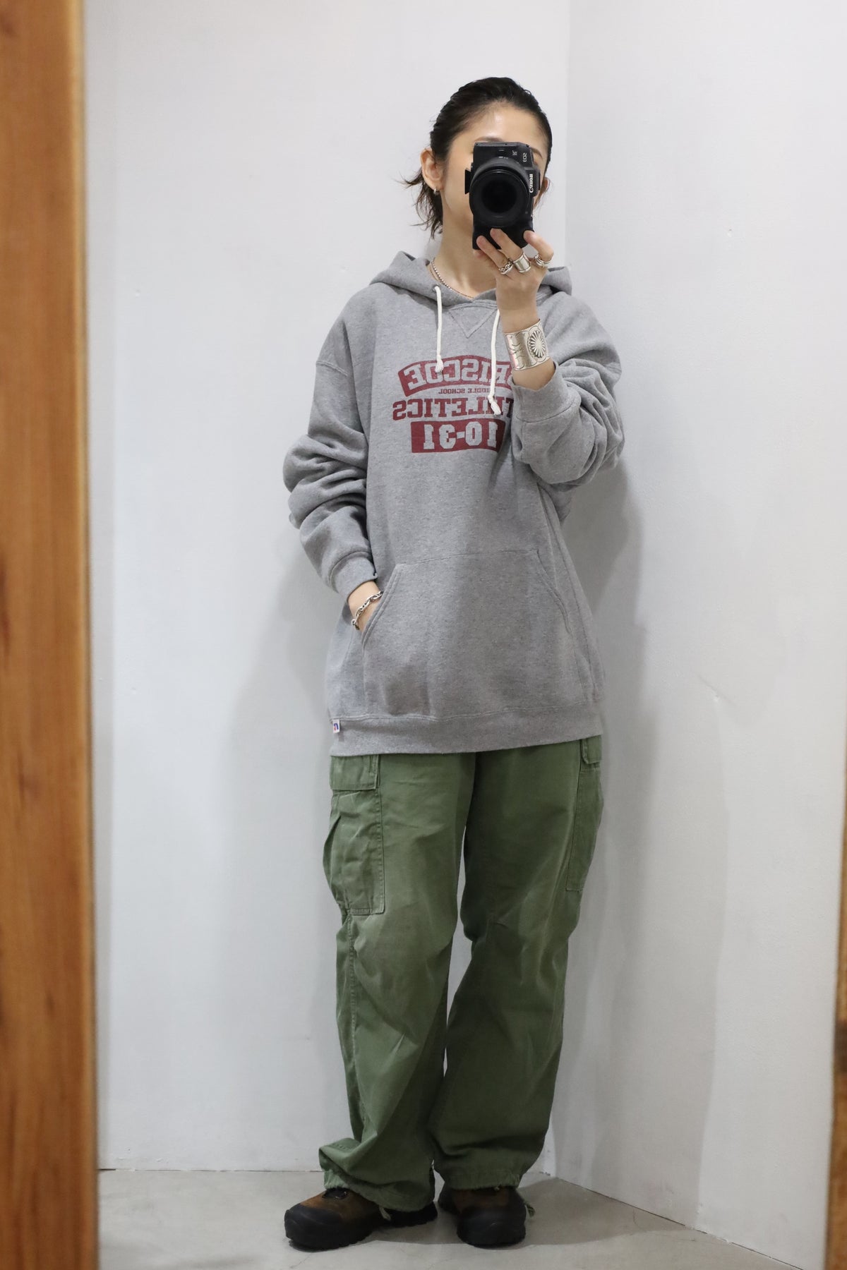 D309 / 2000'sRUSSELL ATHLETIC Hooded sweat