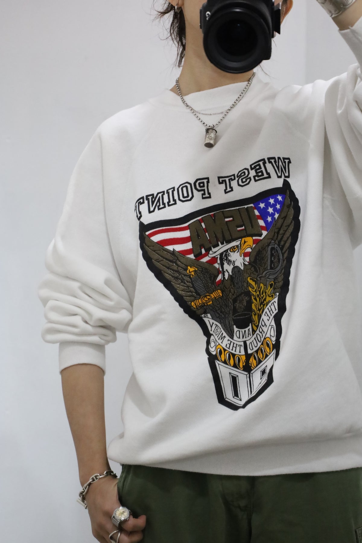 F415 / 1990's DISCUS USMA  print sweat