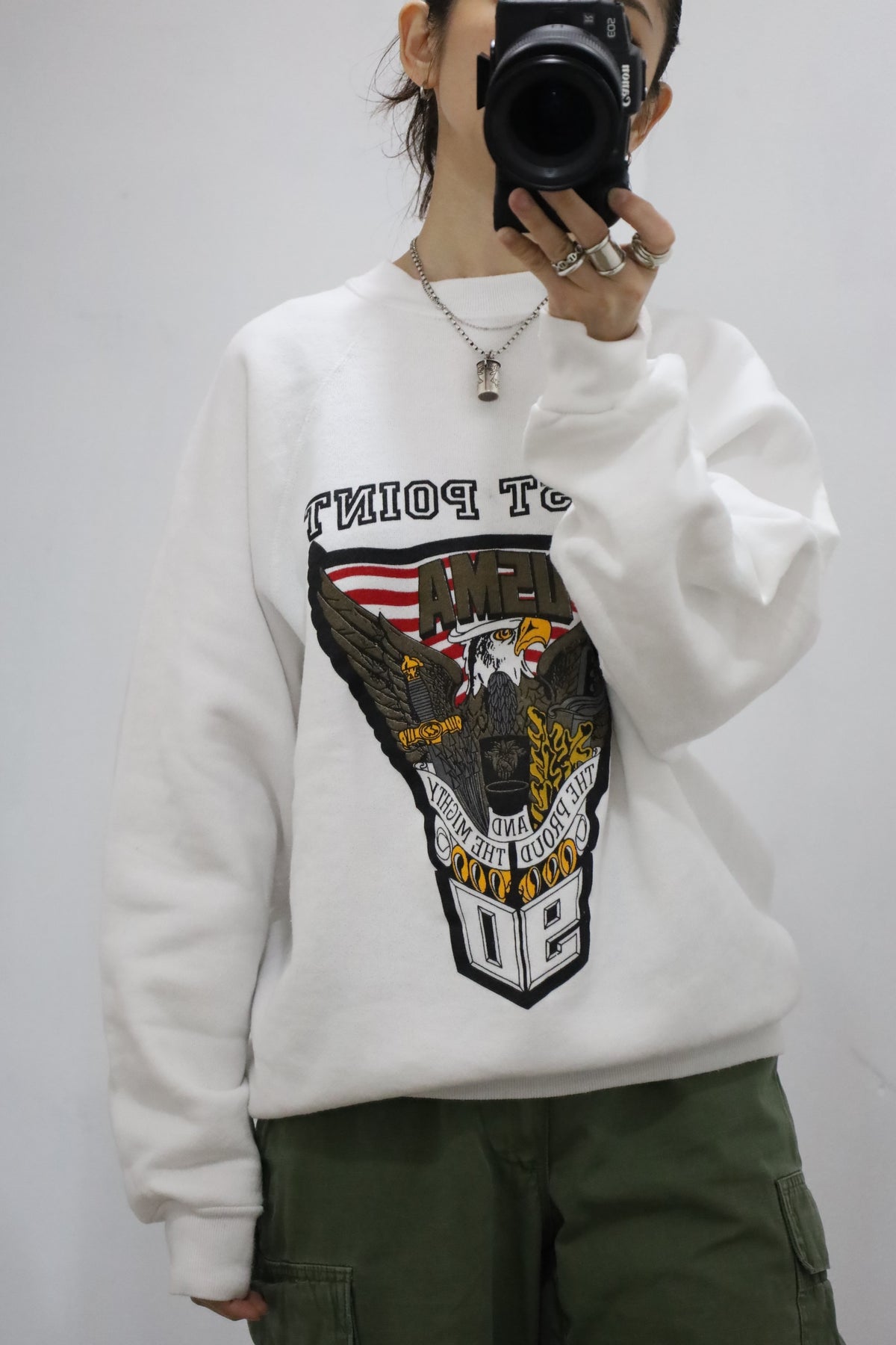 F415 / 1990's DISCUS USMA  print sweat