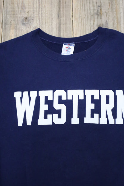 D301 / early2000's JERZEES WESTERN print sweat