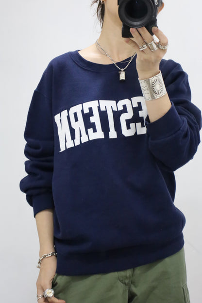 D301 / early2000's JERZEES WESTERN print sweat