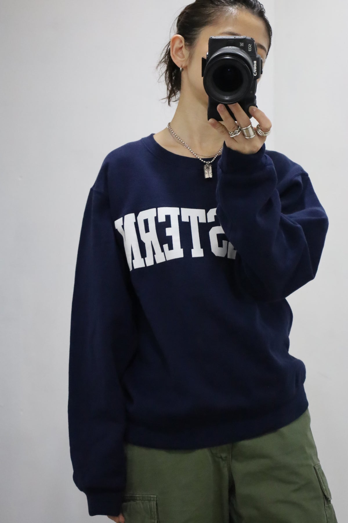 D301 / early2000's JERZEES WESTERN print sweat
