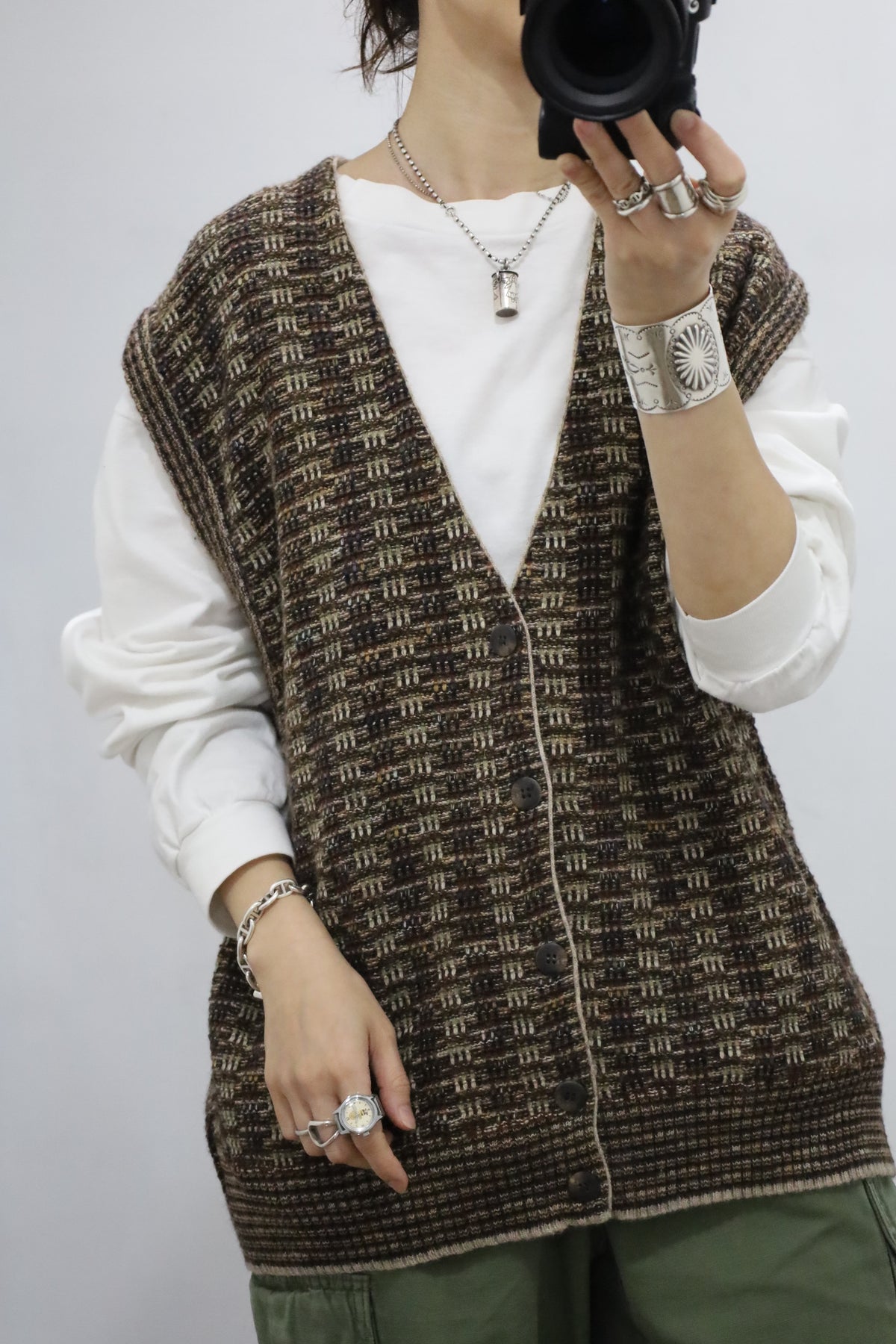 F365 / 1990's BRANDINI knit vest