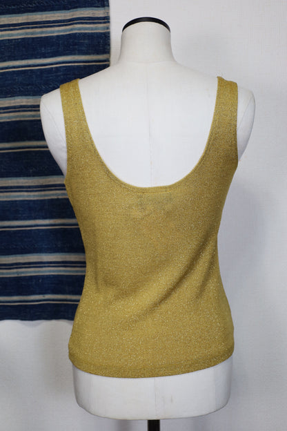 E117 / 2000’s Used MY MICHELLE Gold Color Tanktop