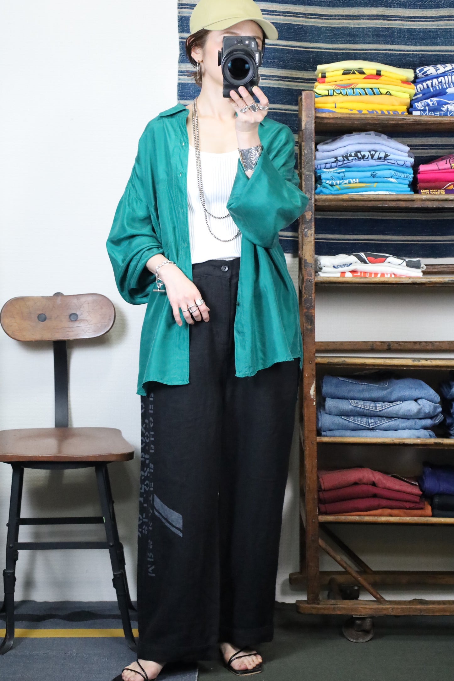★370 / BMC silk long sleeve shirt