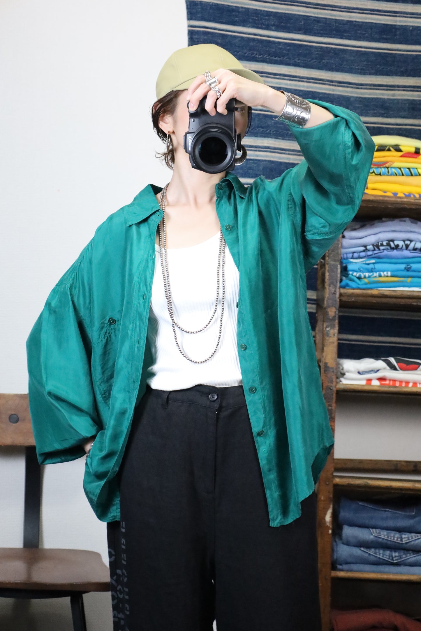 ★370 / BMC silk long sleeve shirt