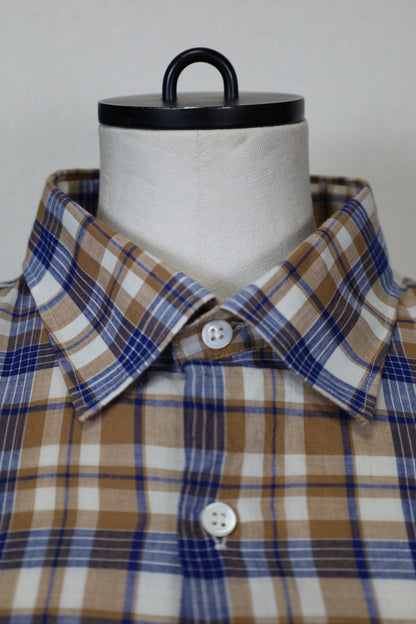 Z629 / 1990's A.P.C. check shirt