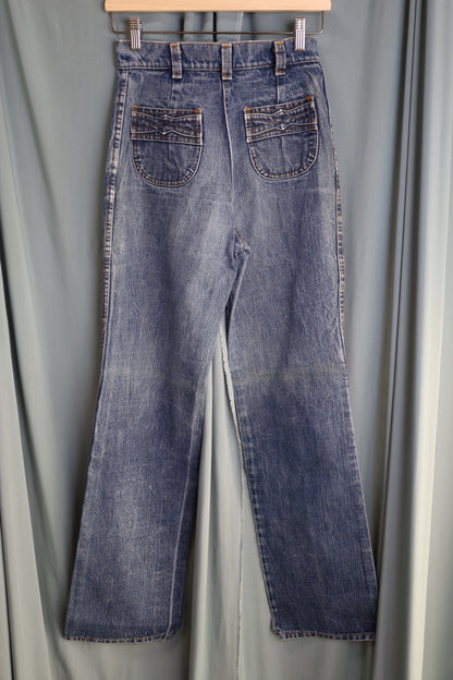 476 / 1970's Vintage UNKNWON Denim Pants