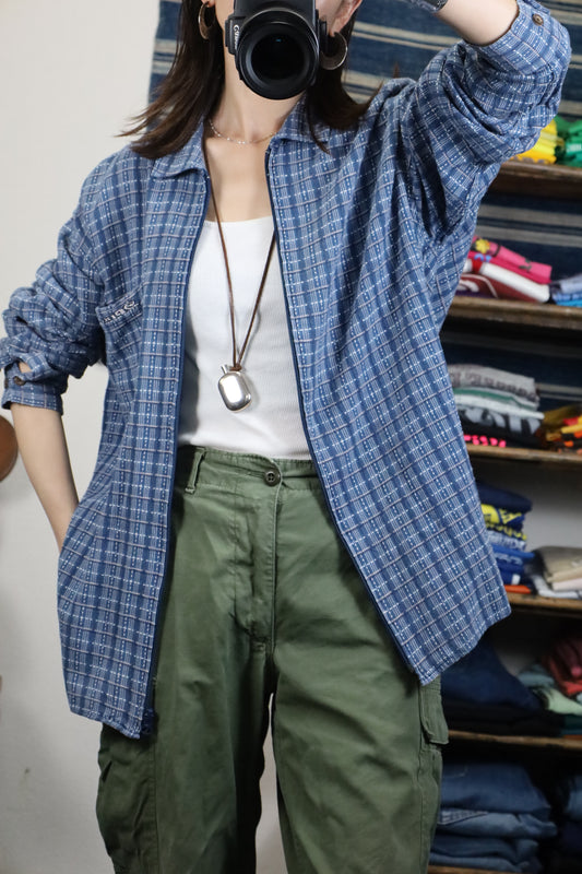 Z636 / 1990's PIKO ZIP shirt