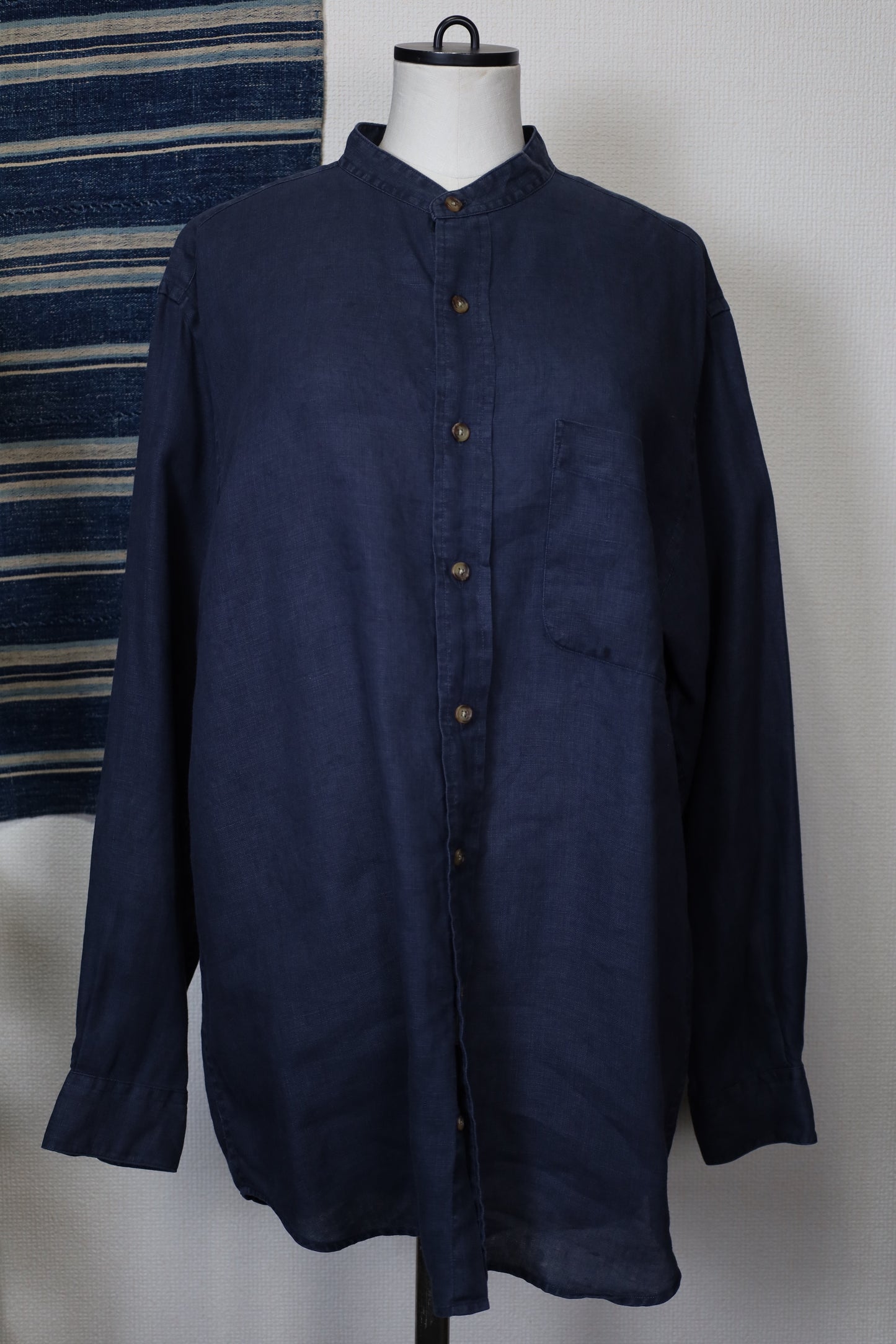 ★616 / 1990's AKA EDDIE BAUER linen shirt