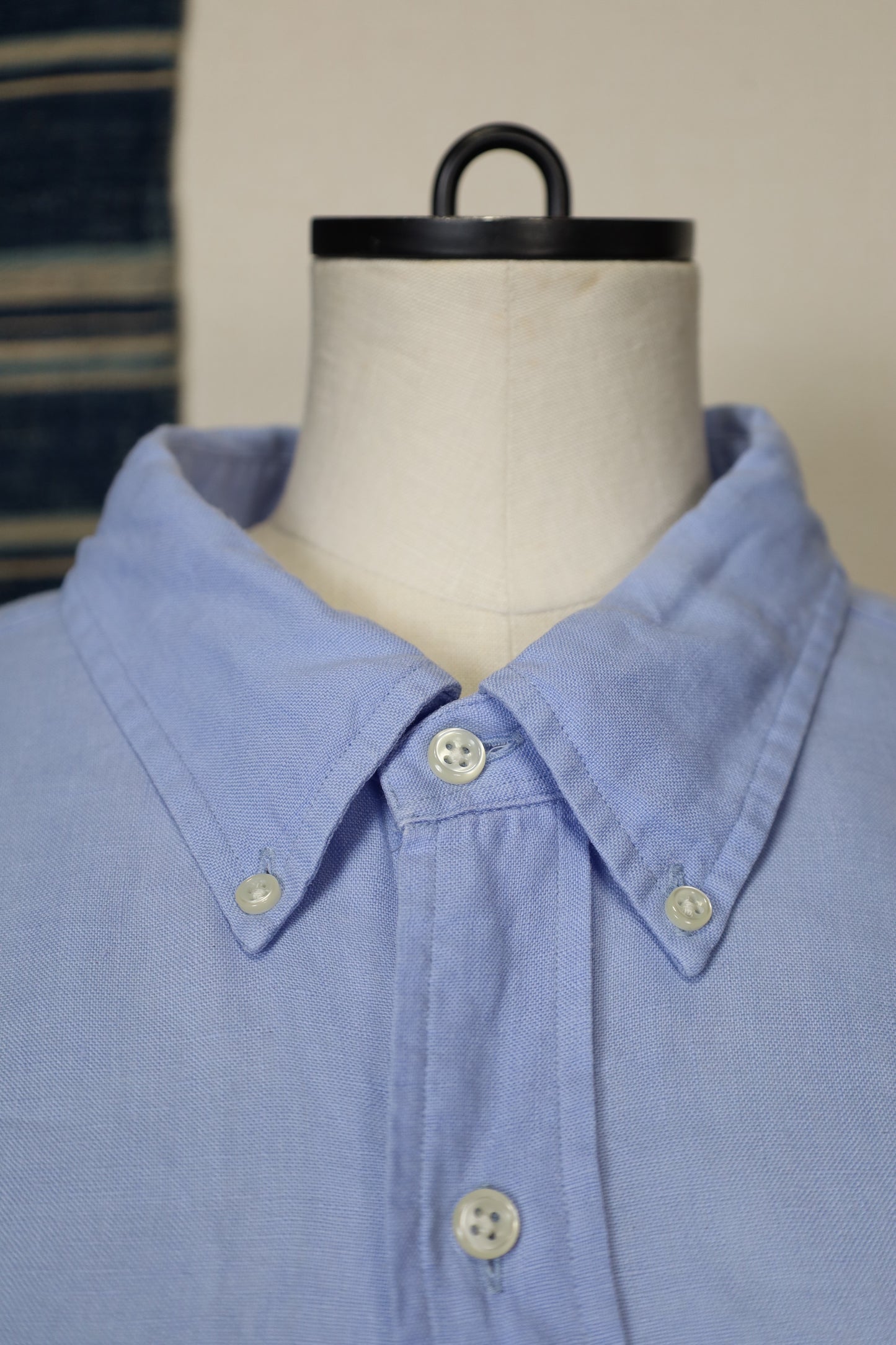 ★605 / 1990's Ralph Lauren classic fit linen shirt