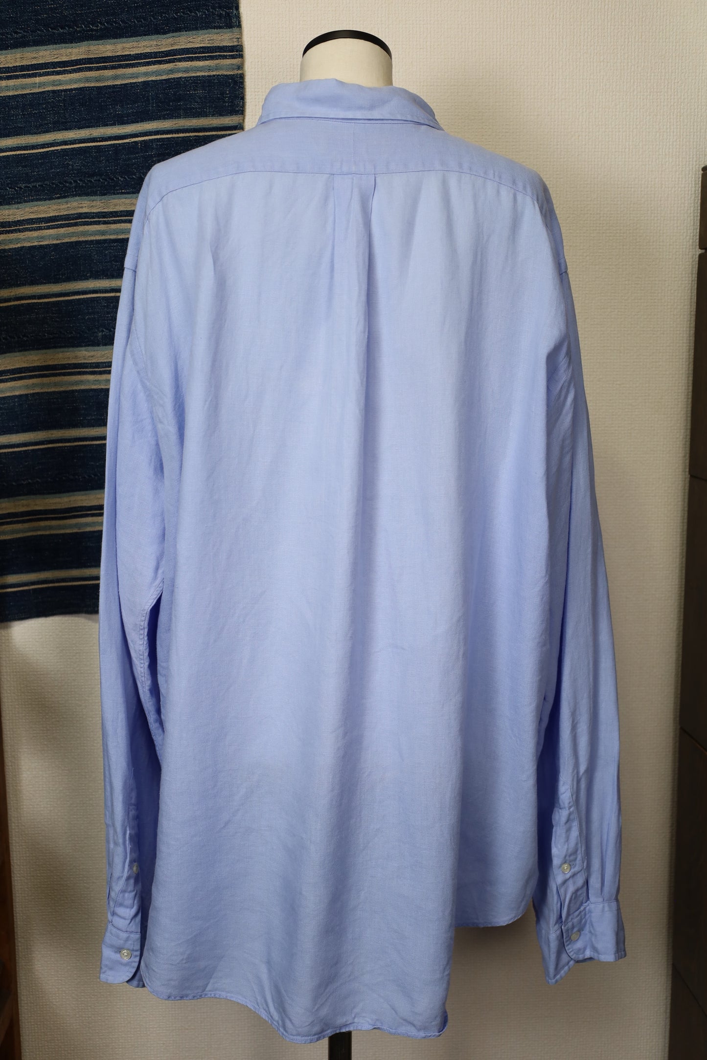 ★605 / 1990's Ralph Lauren classic fit linen shirt