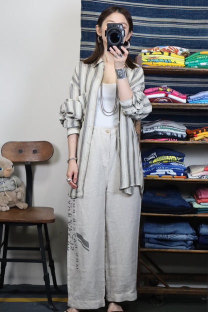 HOWIE linen pants (beige)