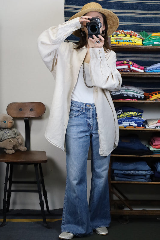 ★602 / 1990's LAND'S END linen shirt