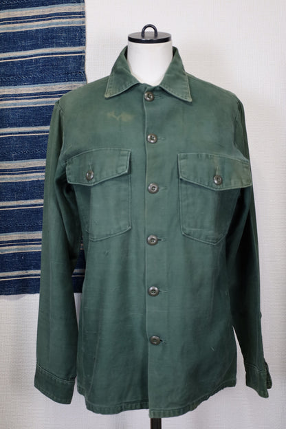Z677 / 1970's vintage USARMY UTILITY shirt
