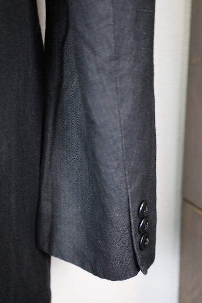 Z202 / early2000's CLAIBORNE LINEN Tailored Jacket