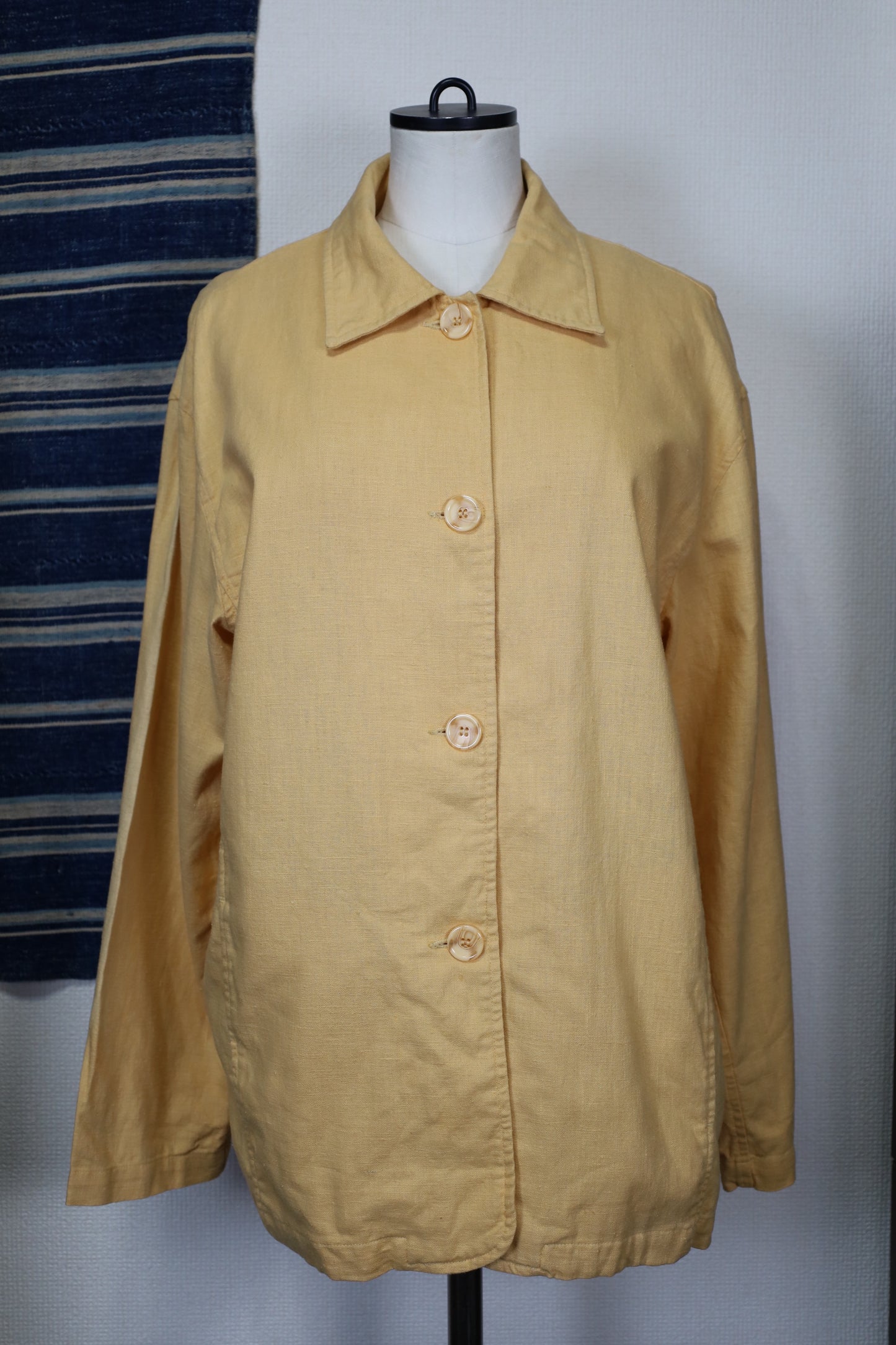 149 / early2000's VILLA GER linen jacket