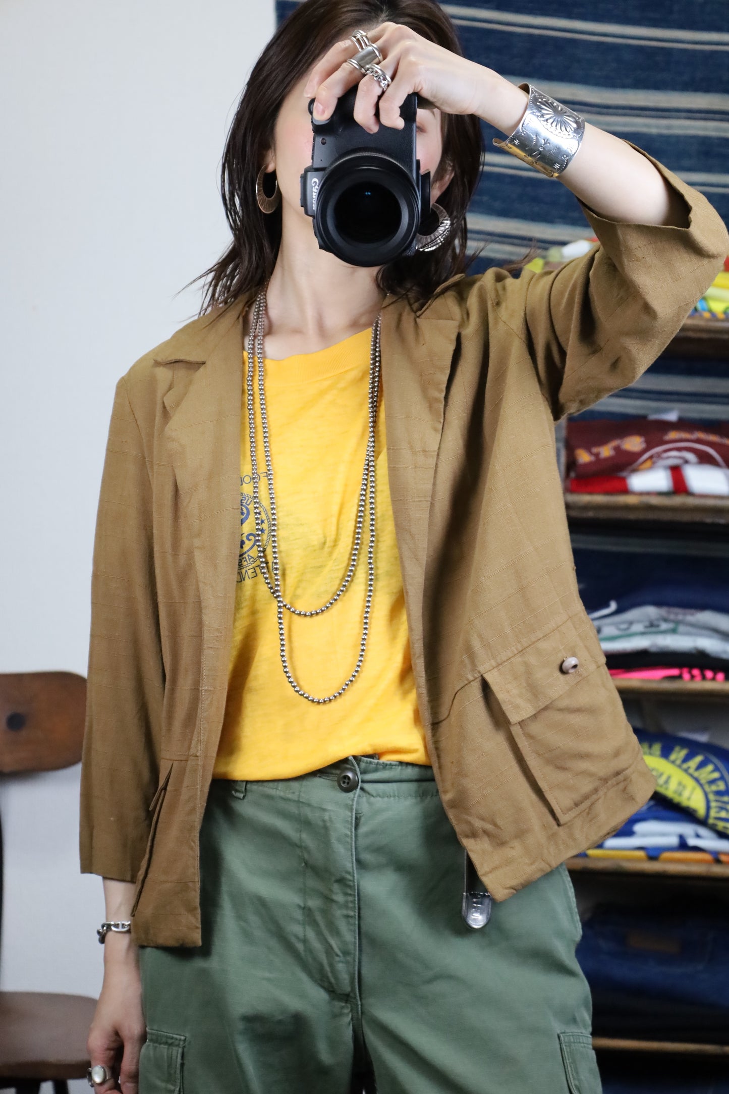 150 / 1980's UNKNOWN tailored jacket