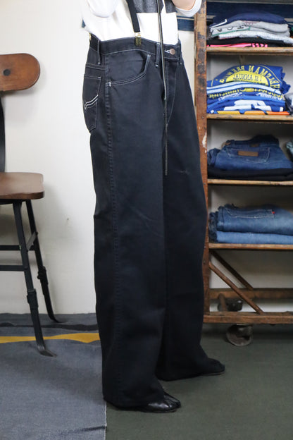 518 / 1980's OLD marverick Black Denim Pants