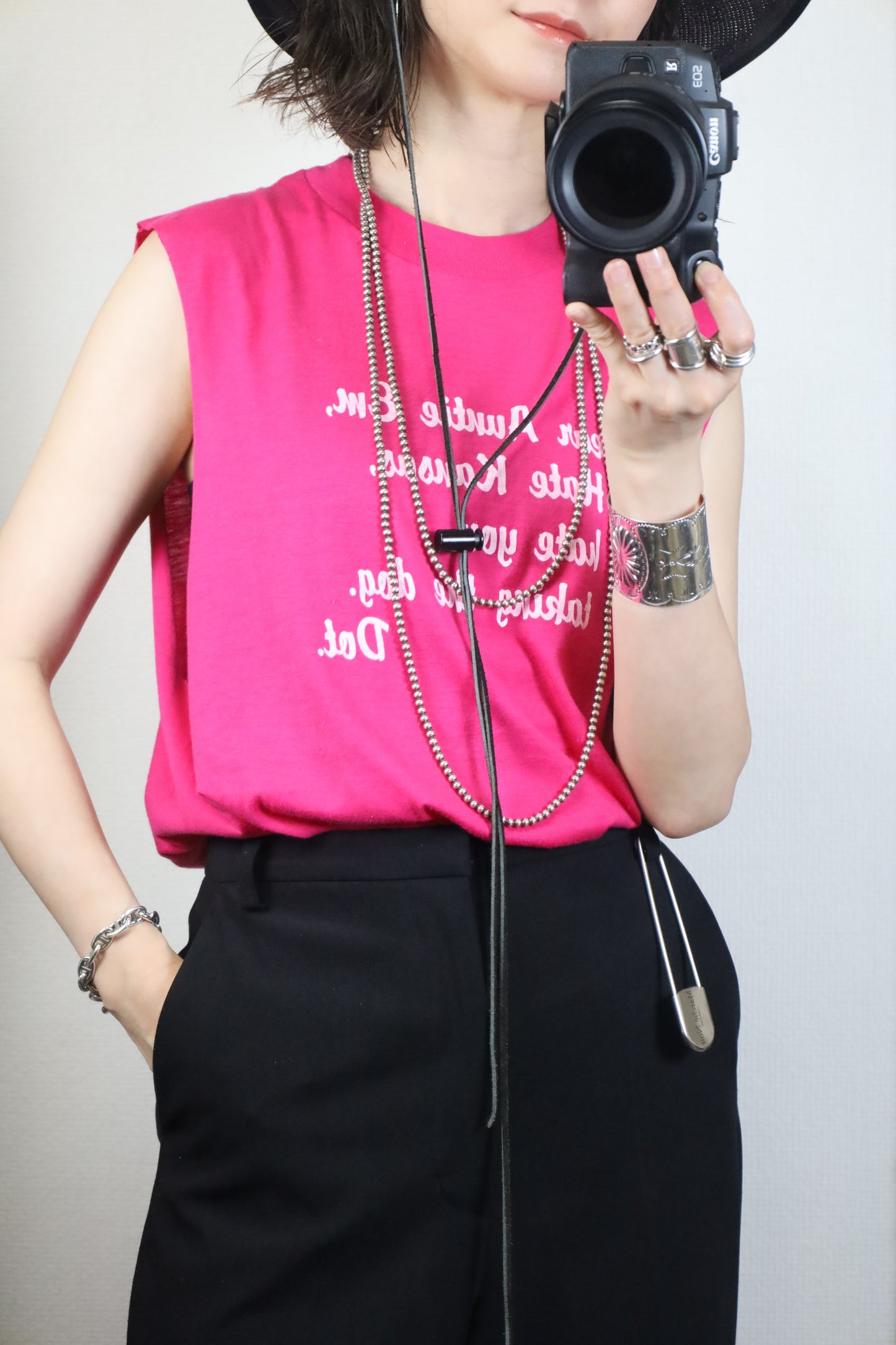 A306 / 1980's HANES Message tee