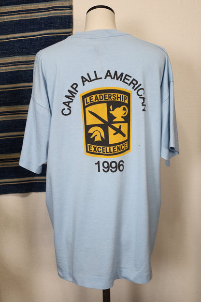 159 / 1980's FRUITS OF THE LOOM CAMP ALL AMERICAN tee