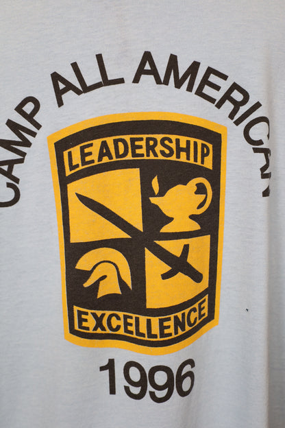159 / 1980's FRUITS OF THE LOOM CAMP ALL AMERICAN tee