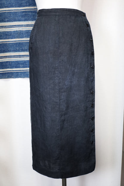 189 / early2000's finity linen skirt