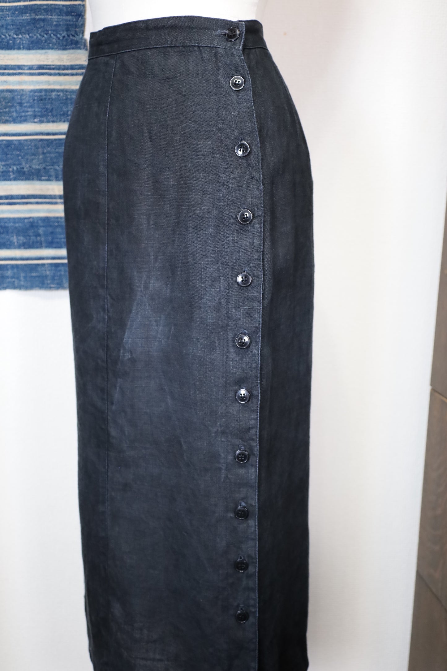 189 / early2000's finity linen skirt