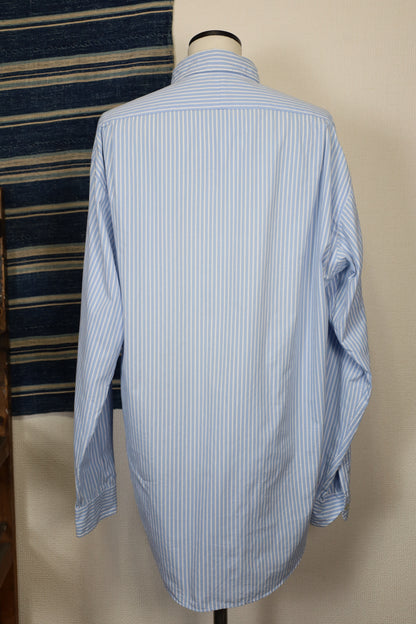 A700 / 1990's OLD Ralph Lauren Blue Stripe Shirt MARLOWE