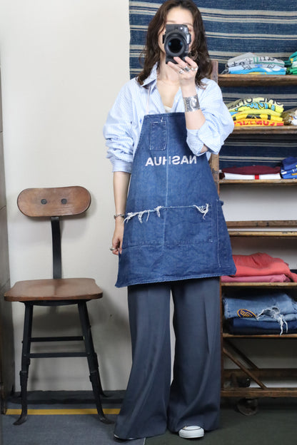 A700 / 1990's OLD Ralph Lauren Blue Stripe Shirt MARLOWE