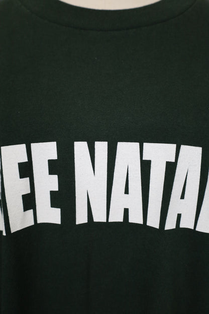 Z625 / 1990's OLD giant Print Tee FREE NATALIE