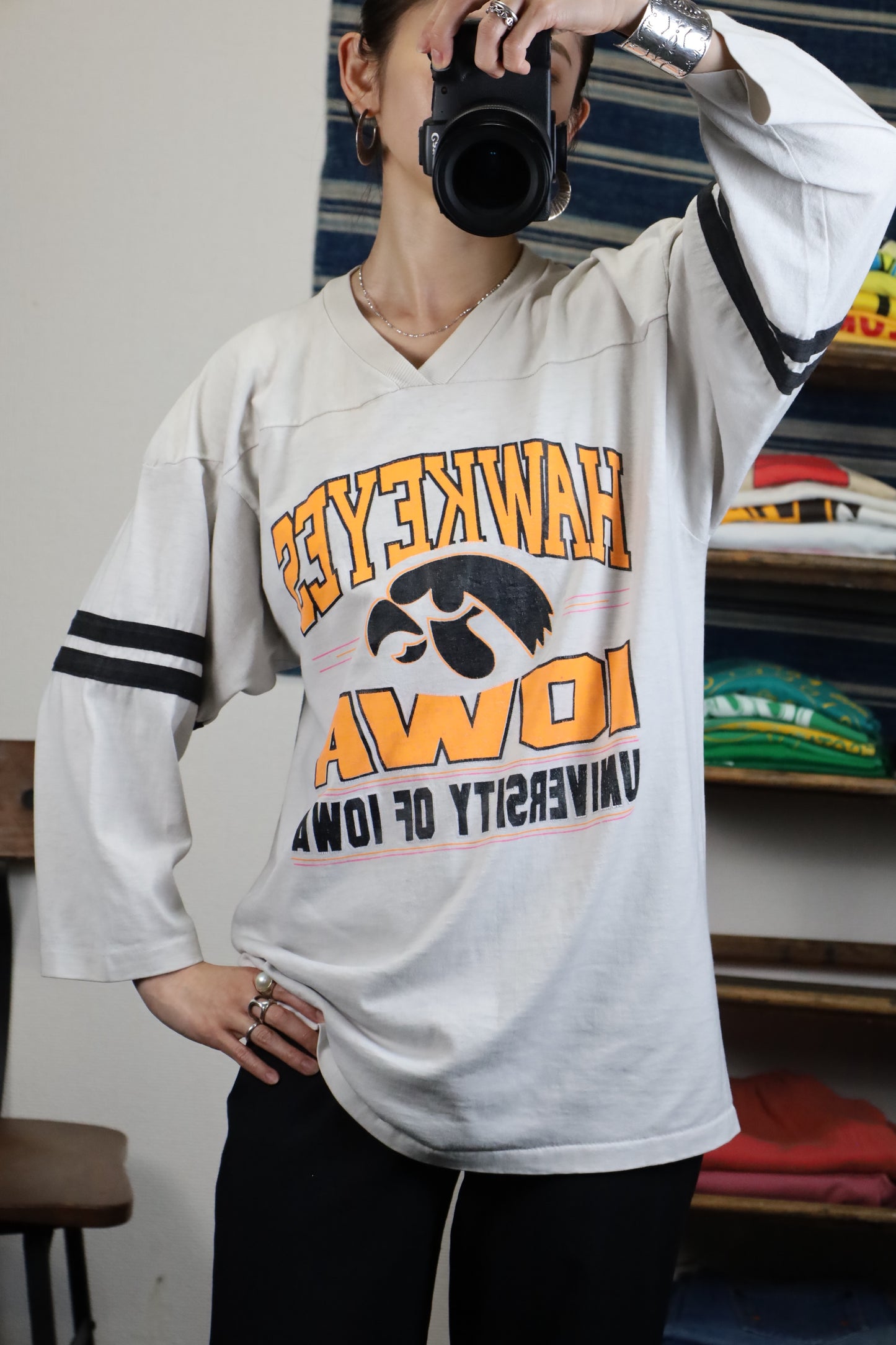 32 / 1980's MILLER football tee