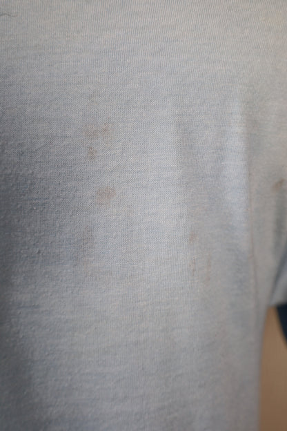 B521 / 1980's OLD Hanes PEACE Print T-Shirt