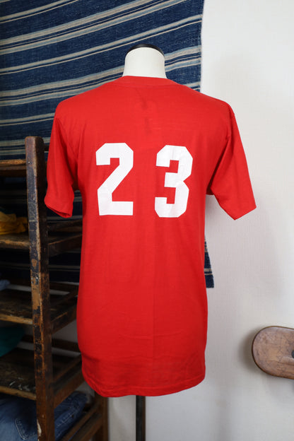 Z811 / 1990's OLD SCREEN STARS Back Print 23 Print t-Shirt