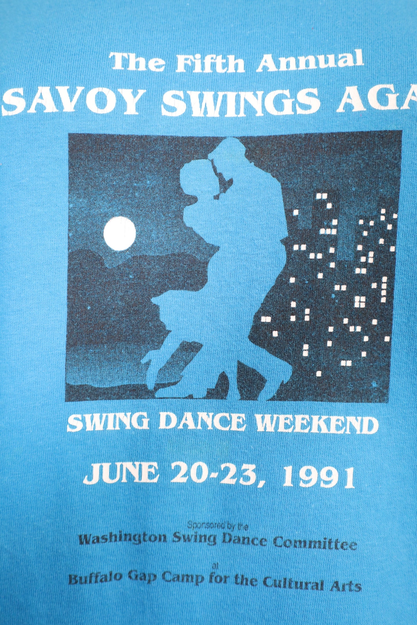 922 / 1990's OLD Hanes SWING DANCE WEEKEND no sleeve tee