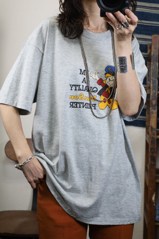 177 / 1990's OLD Touch of Gold Print T-Shirt