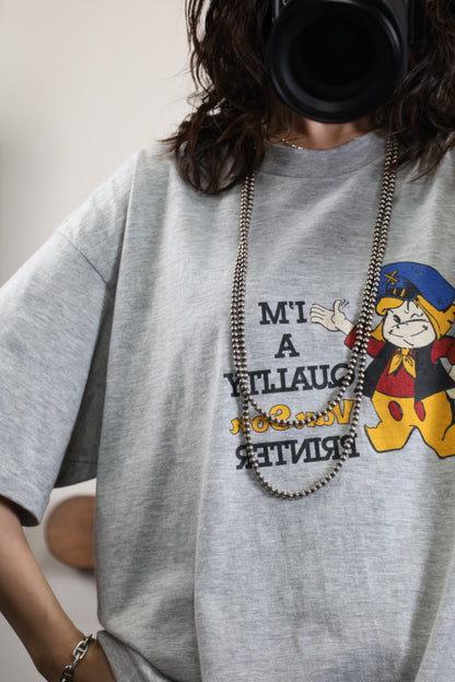 177 / 1990's OLD Touch of Gold Print T-Shirt