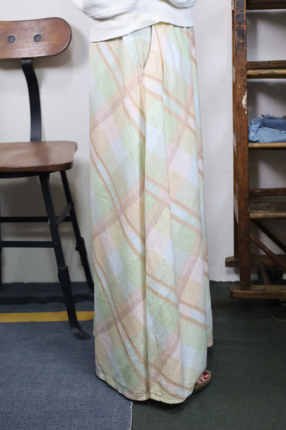 B625 / LIZ Clalborne linen skirt