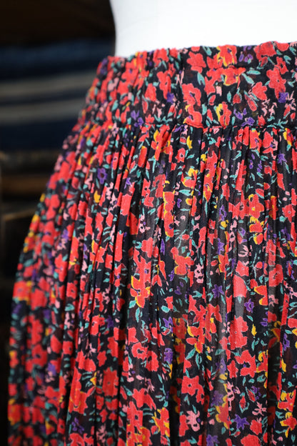 B574 / OLD GAP Flower pattern skirt