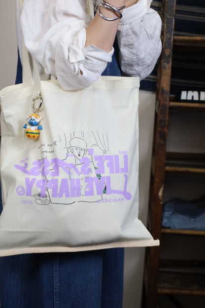 HOWIE tote bag (girl - print)