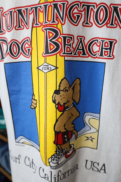 B519 / early2000's anvil DOG BEACH tank top