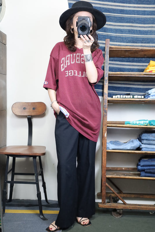 B536 / 1980's champion foot ball tee