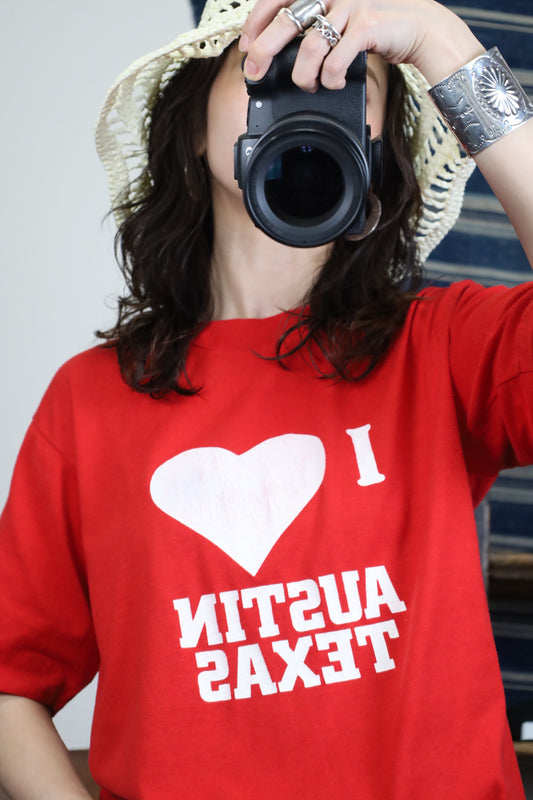B514 / 1980's sportwear print tee