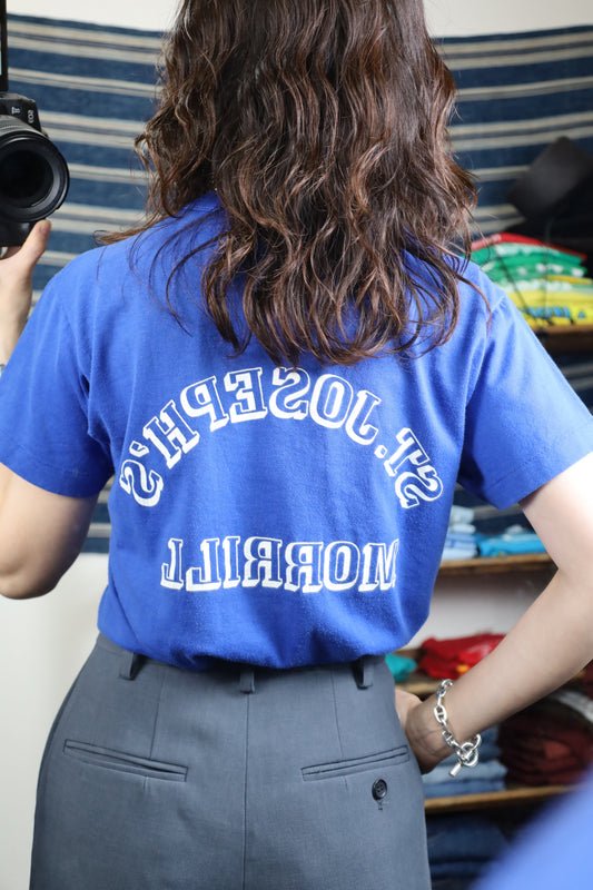 B543 / 1990's RUSSELL ATHLETICE back print tee