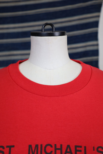 Z843 / 1990's HANWS ST.MICHAEL'S tee